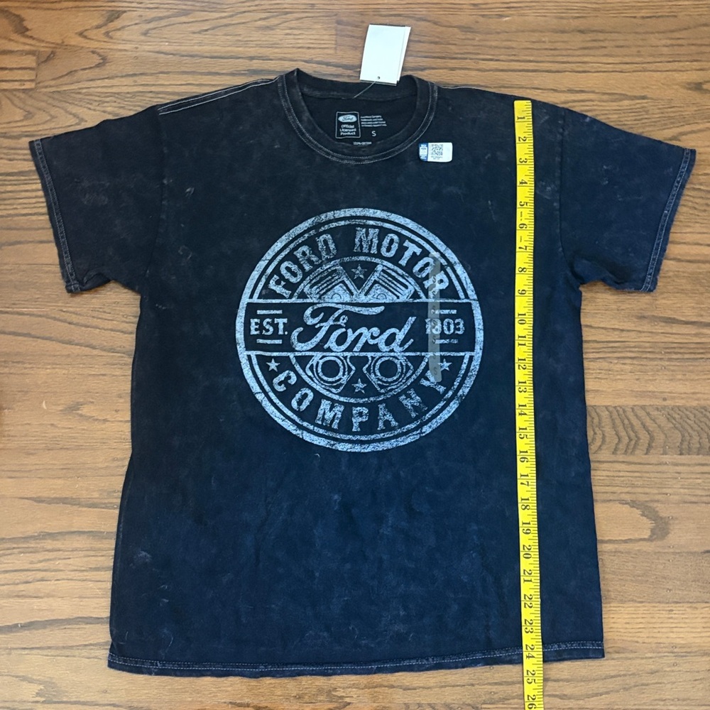 Ford Black and White Logo T-Shirt Size S - Picture 5 of 7